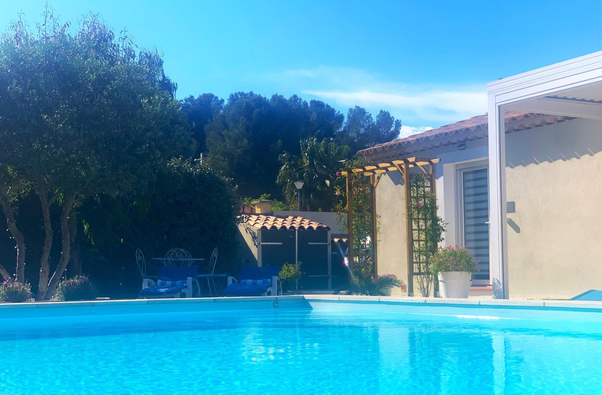 Chambre D'Hotes De Charme Merbleuesoleil Six-Fours-les-Plages Exterior foto